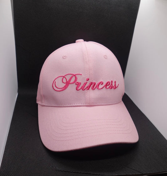 pink princess baseball cap